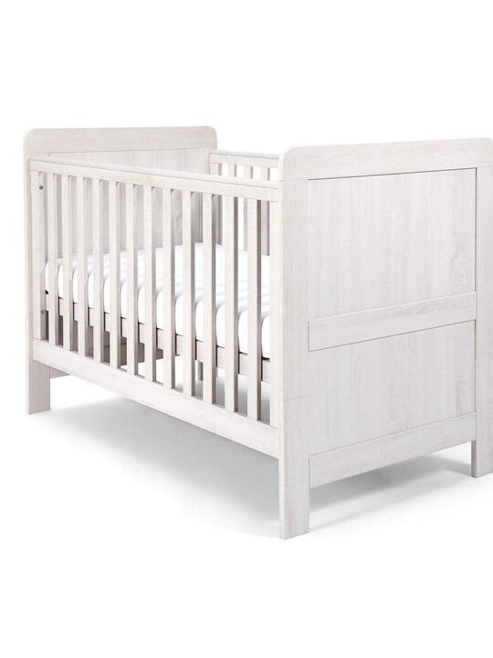 Atlas 2 Piece Cotbed Set with Wardrobe- White image number 2